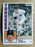 1984 O-Pee-Chee #281 Dale Murray