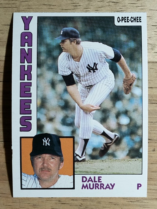1984 O-Pee-Chee #281 Dale Murray