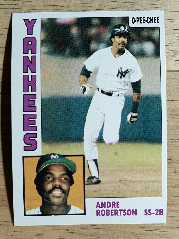 1984 O-Pee-Chee #282 Andre Robertson