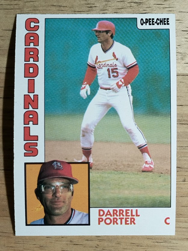 1984 O-Pee-Chee #285 Darrell Porter