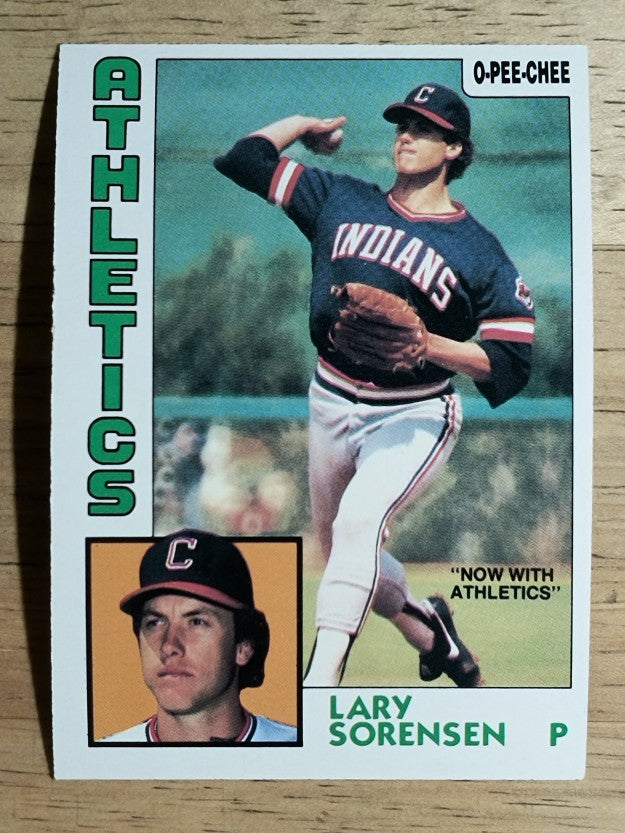 1984 O-Pee-Chee #286 Lary Sorensen