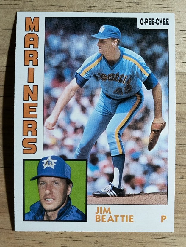 1984 O-Pee-Chee #288 Jim Beattie