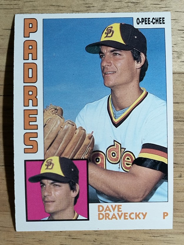 1984 O-Pee-Chee #290 Dave Dravecky