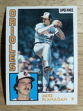 1984 O-Pee-Chee #295 Mike Flanagan
