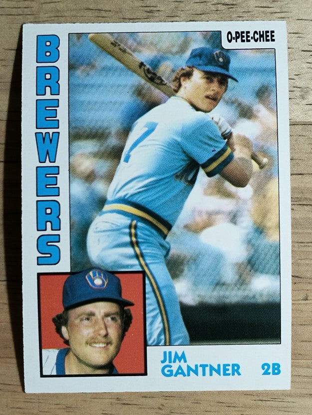 1984 O-Pee-Chee #298 Jim Gantner