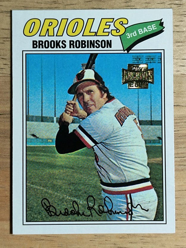 2001 Topps Archives #373 Brooks Robinson 77