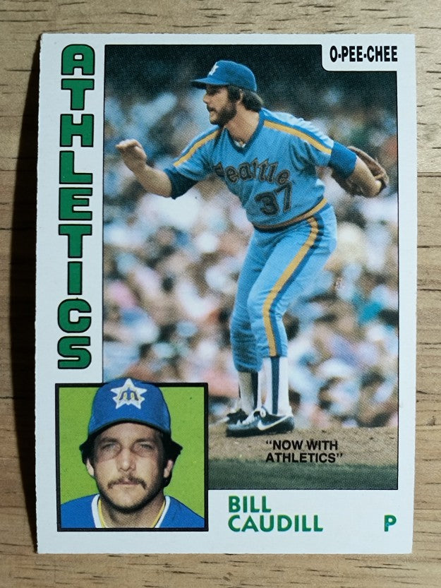 1984 O-Pee-Chee #299 Bill Caudill