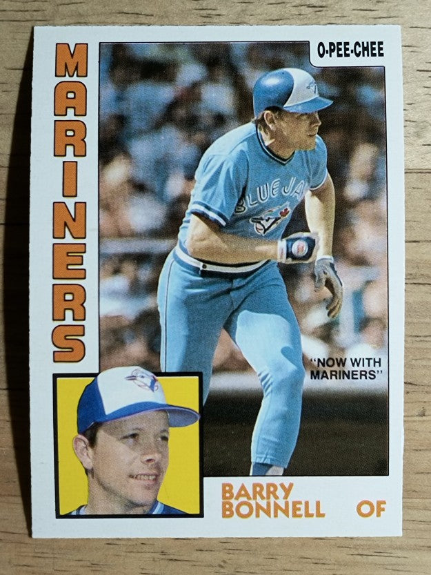 1984 O-Pee-Chee #302 Barry Bonnell