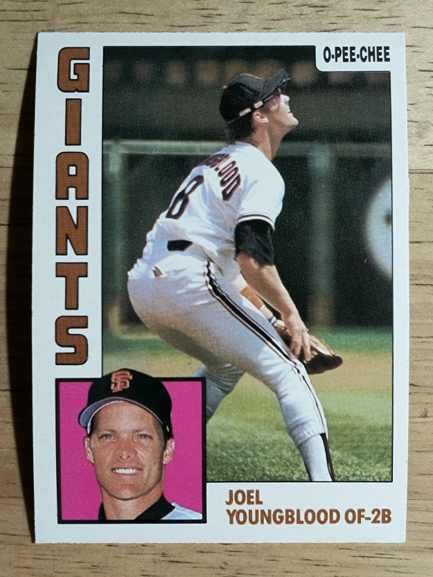1984 O-Pee-Chee #303 Joel Youngblood