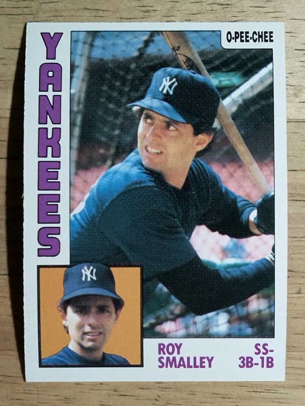 1984 O-Pee-Chee #305 Roy Smalley