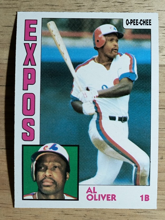 1984 O-Pee-Chee #307 Al Oliver