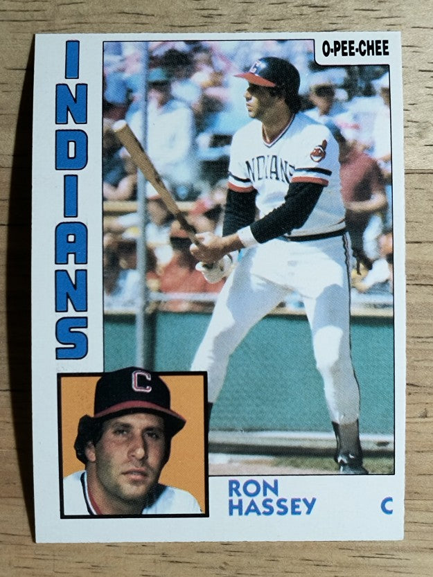 1984 O-Pee-Chee #308 Ron Hassey
