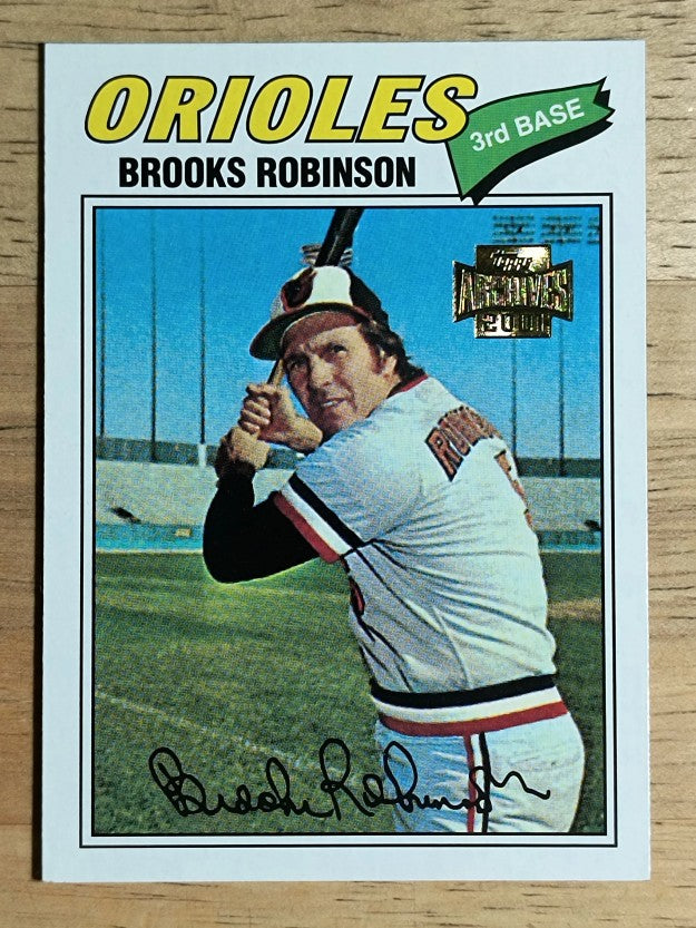 2001 Topps Archives #373 Brooks Robinson 77
