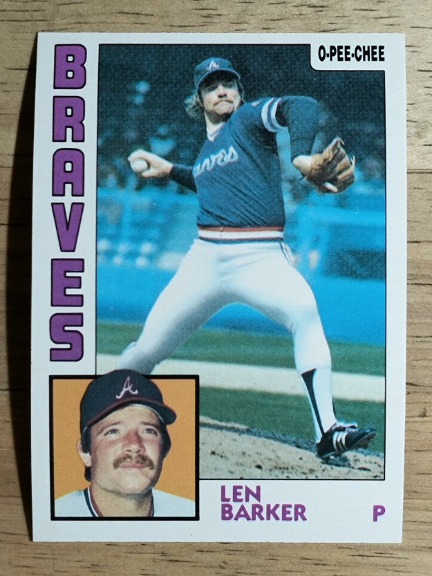 1984 O-Pee-Chee #309 Len Barker