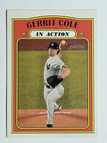 2021 Topps Heritage #250 Gerrit Cole IA