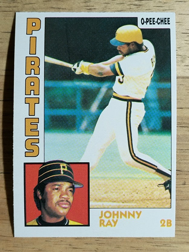 1984 O-Pee-Chee #323 Johnny Ray