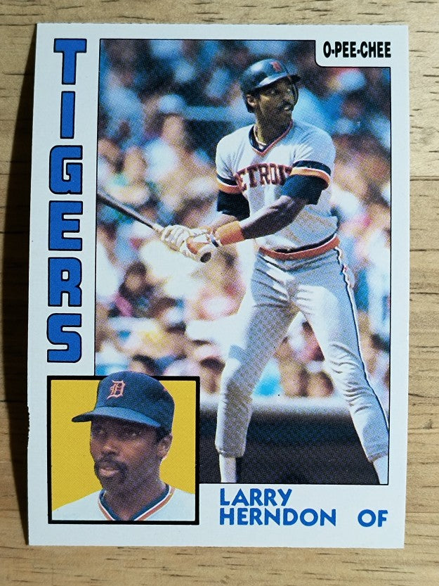 1984 O-Pee-Chee #333 Larry Herndon