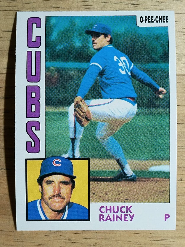 1984 O-Pee-Chee #334 Chuck Rainey