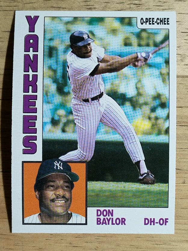 1984 O-Pee-Chee #335 Don Baylor