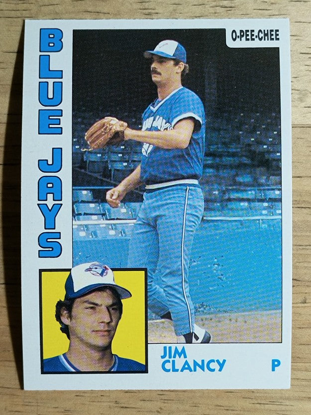 1984 O-Pee-Chee #337 Jim Clancy