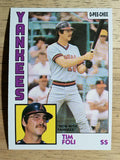 1984 O-Pee-Chee #342 Tim Foli