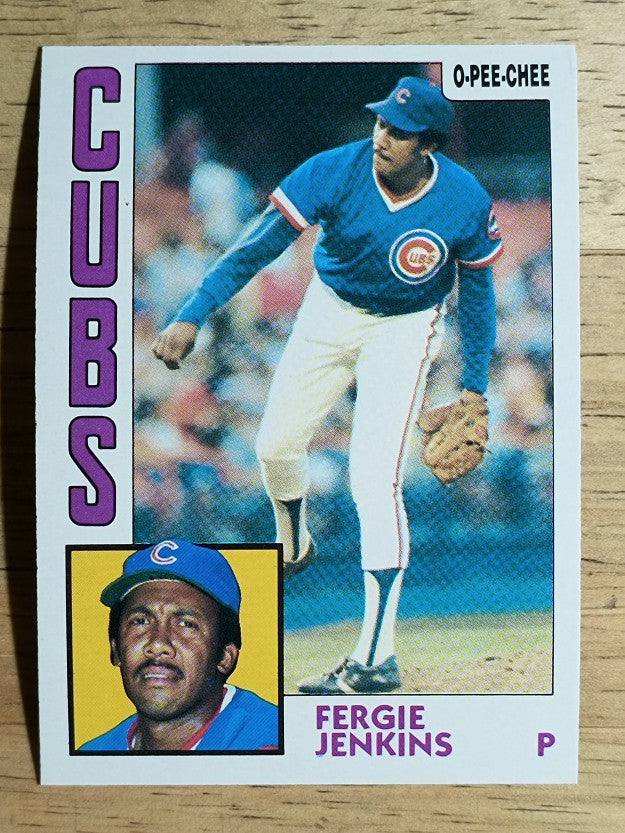1984 O-Pee-Chee #343 Fergie Jenkins