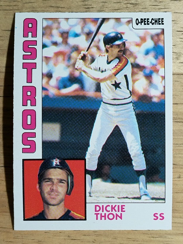 1984 O-Pee-Chee #344 Dickie Thon