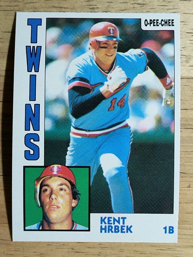1984 O-Pee-Chee #345 Kent Hrbek