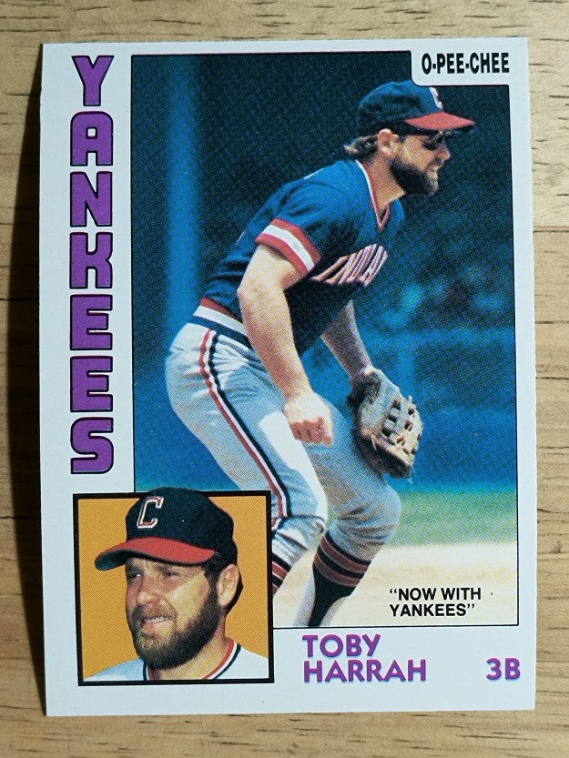 1984 O-Pee-Chee #348 Toby Harrah