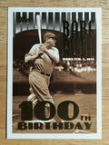 1995 Topps #3 Babe Ruth 100th B-Day