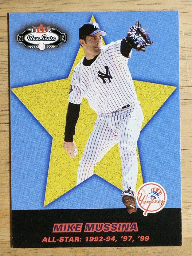 2002 Fleer Box Score #269 Mike Mussina AS