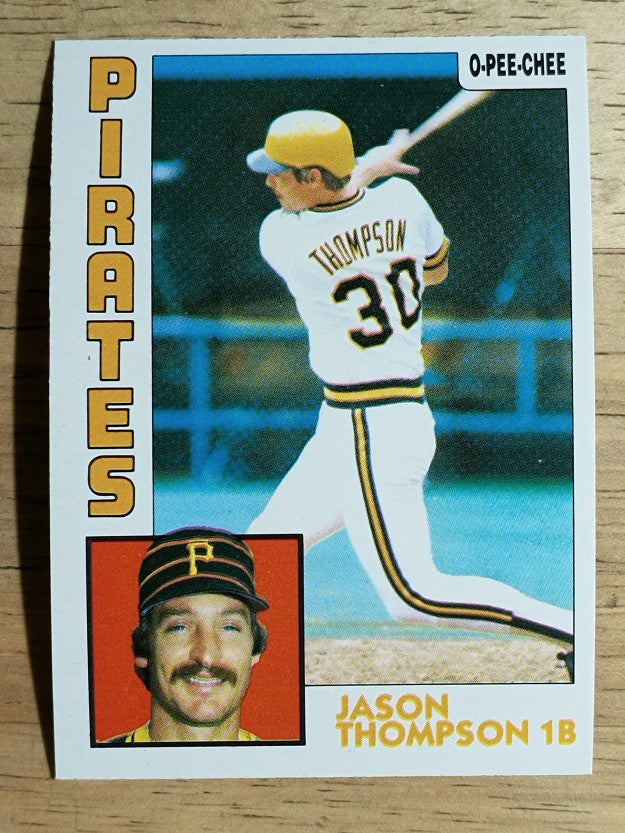 1984 O-Pee-Chee #355 Jason Thompson