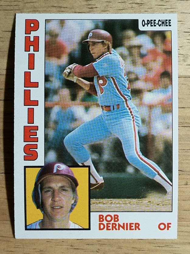 1984 O-Pee-Chee #358 Bob Dernier