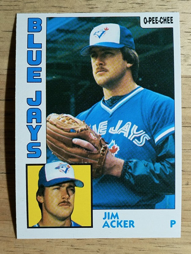 1984 O-Pee-Chee #359 Jim Acker