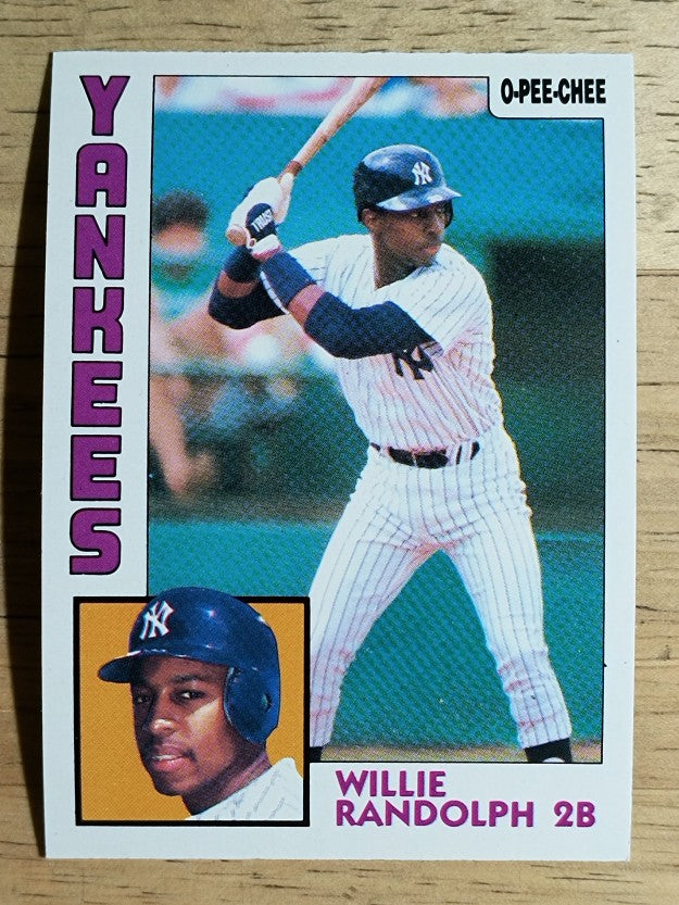 1984 O-Pee-Chee #360 Willie Randolph