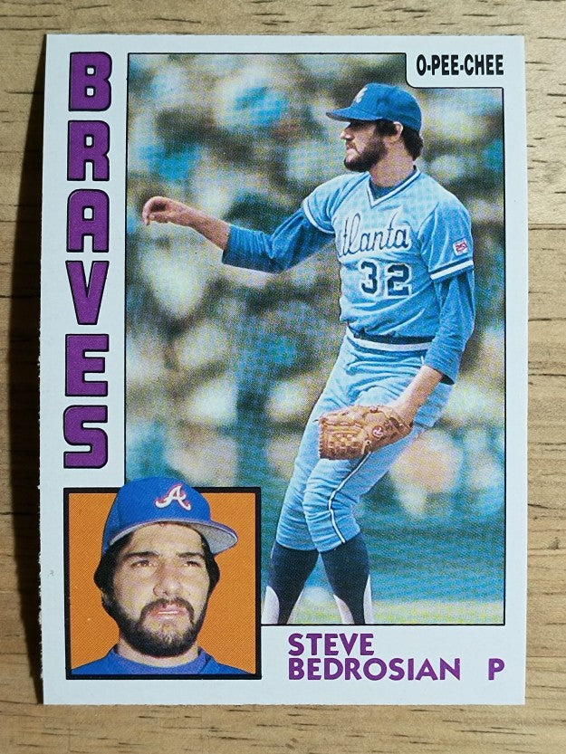 1984 O-Pee-Chee #365 Steve Bedrosian
