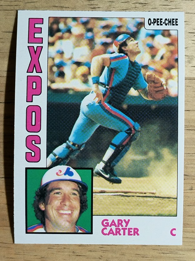 1984 O-Pee-Chee #366 Gary Carter