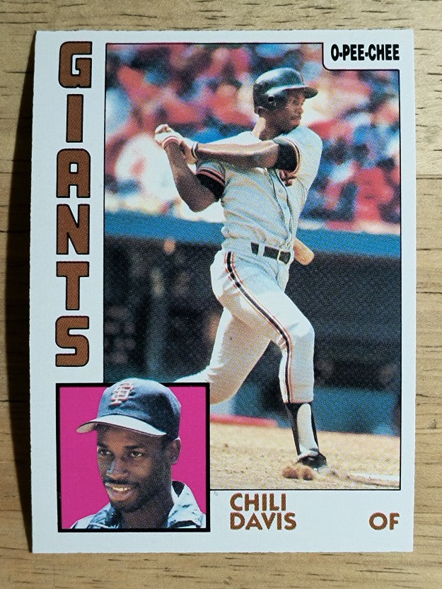 1984 O-Pee-Chee #367 Chili Davis