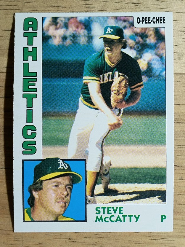 1984 O-Pee-Chee #369 Steve McCatty