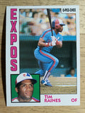 1984 O-Pee-Chee #370 Tim Raines