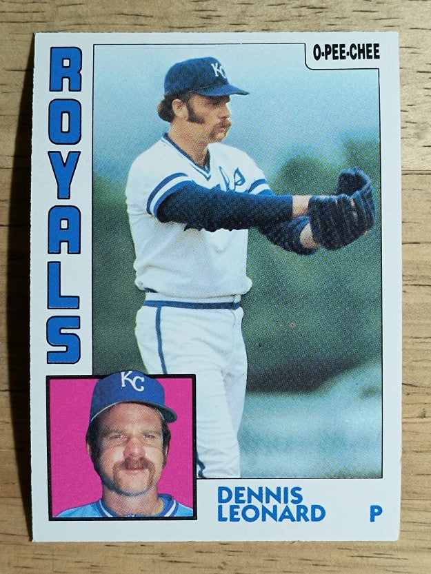 1984 O-Pee-Chee #375 Dennis Leonard
