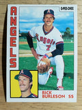 1984 O-Pee-Chee #376 Rick Burleson