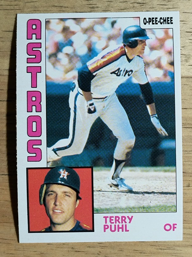 1984 O-Pee-Chee #383 Terry Puhl