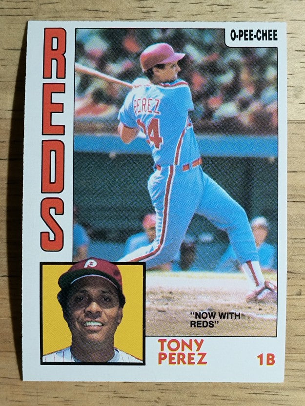 1984 O-Pee-Chee #385 Tony Perez