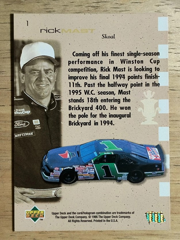 1995 SP #1 Rick Mast CC
