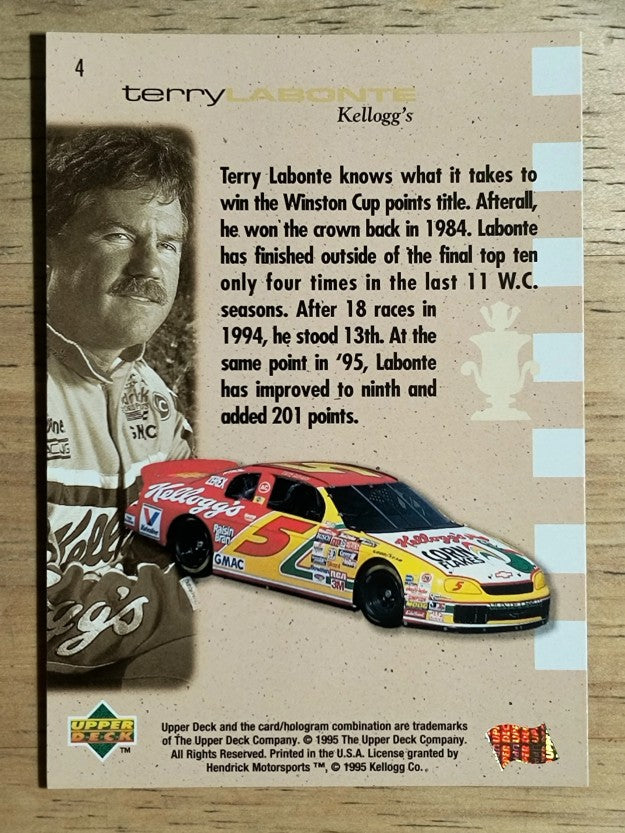 1995 SP #4 Terry Labonte CC