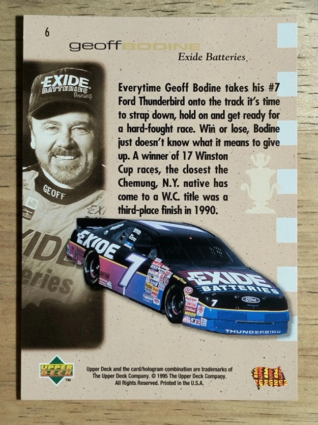1995 SP #6 Geoff Bodine CC