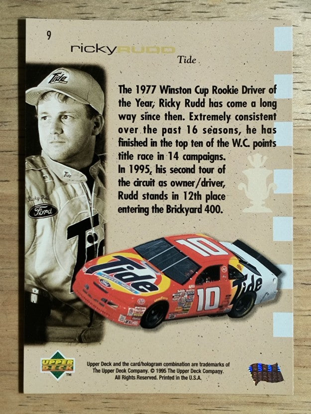 1995 SP #9 Ricky Rudd CC