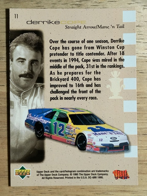 1995 SP #11 Derrike Cope CC