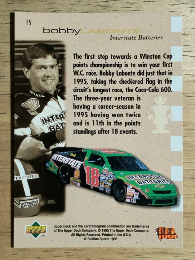 1995 SP #15 Bobby Labonte CC